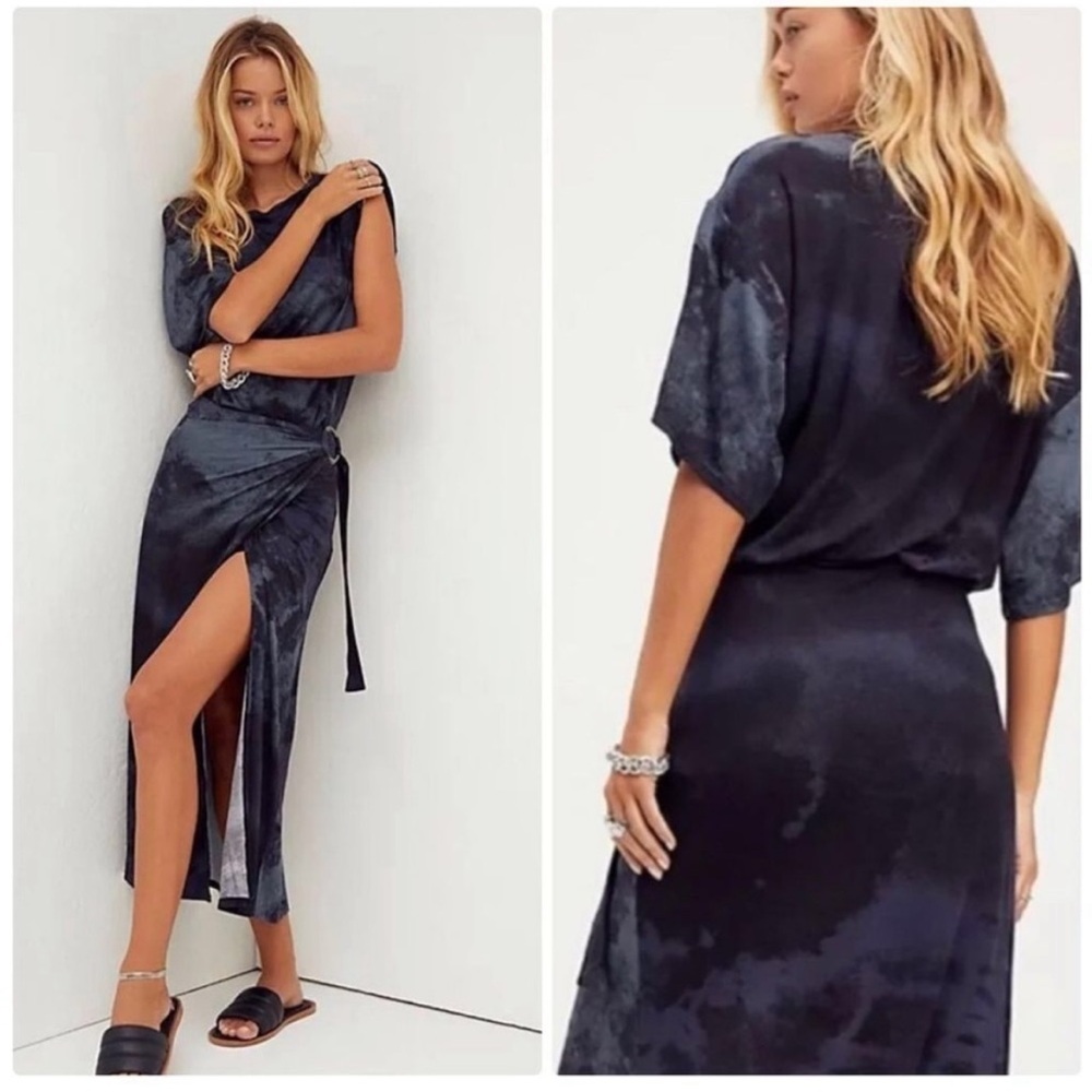 Free People Alyssa Wrap Maxi Dress